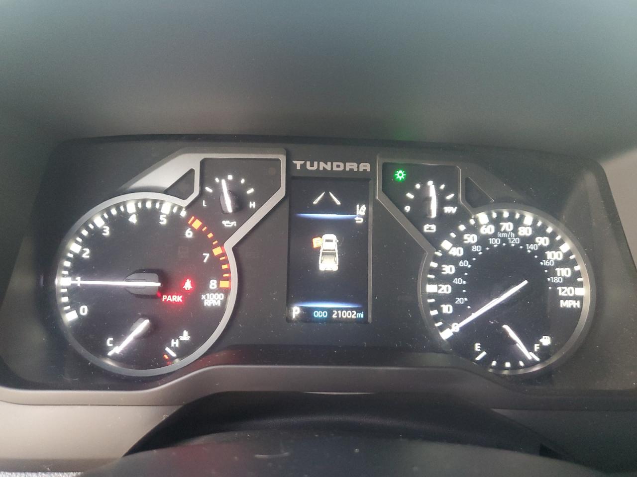 2022 Toyota Tundra VIN 5TFLA5DB0NX049572 Copart auction photo, hail / minor dent/scratches damage thumbnail 9