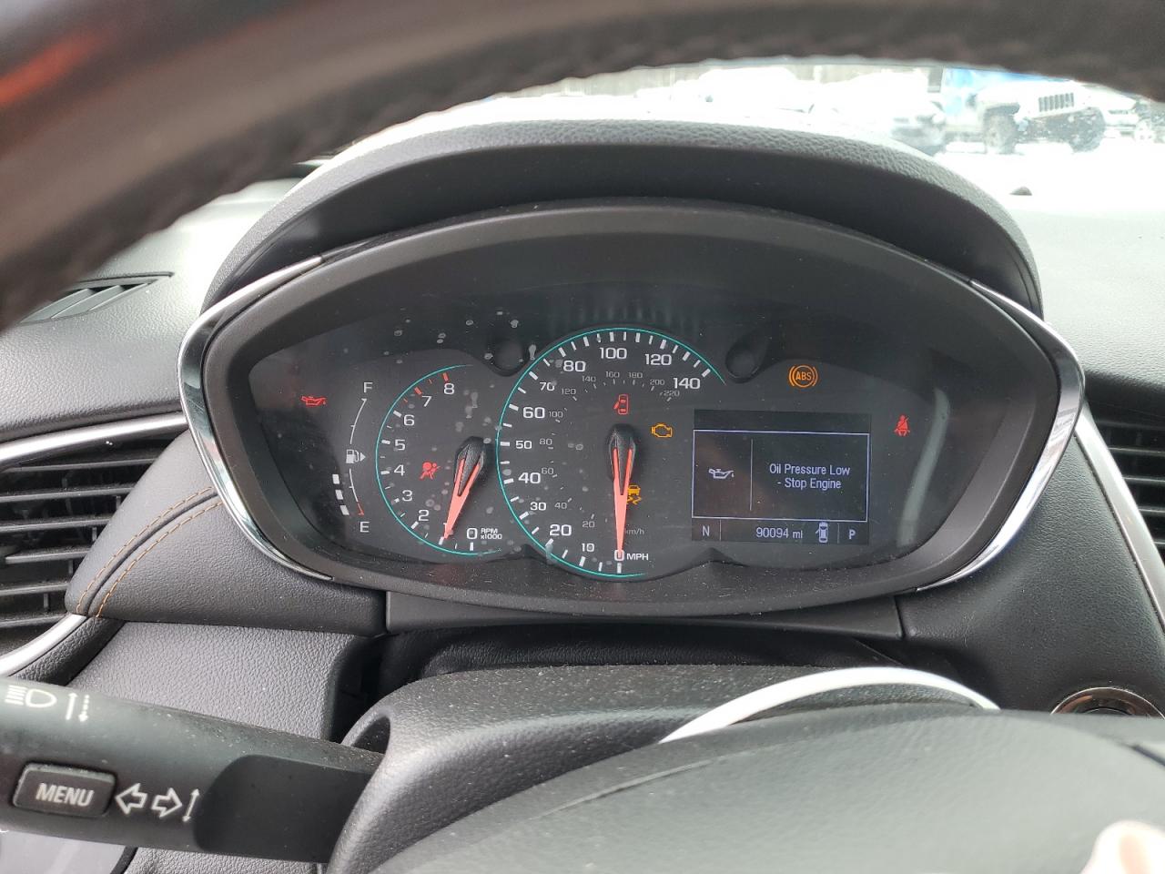 2020 Chevrolet Trax VIN KL7CJPSB4LB001689 Copart auction photo, front end / side damage thumbnail 9