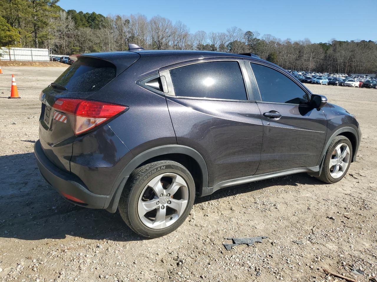 2016 Honda HR-V VIN 3CZRU5H53GM718281 Copart auction photo, hail / rear end damage thumbnail 3