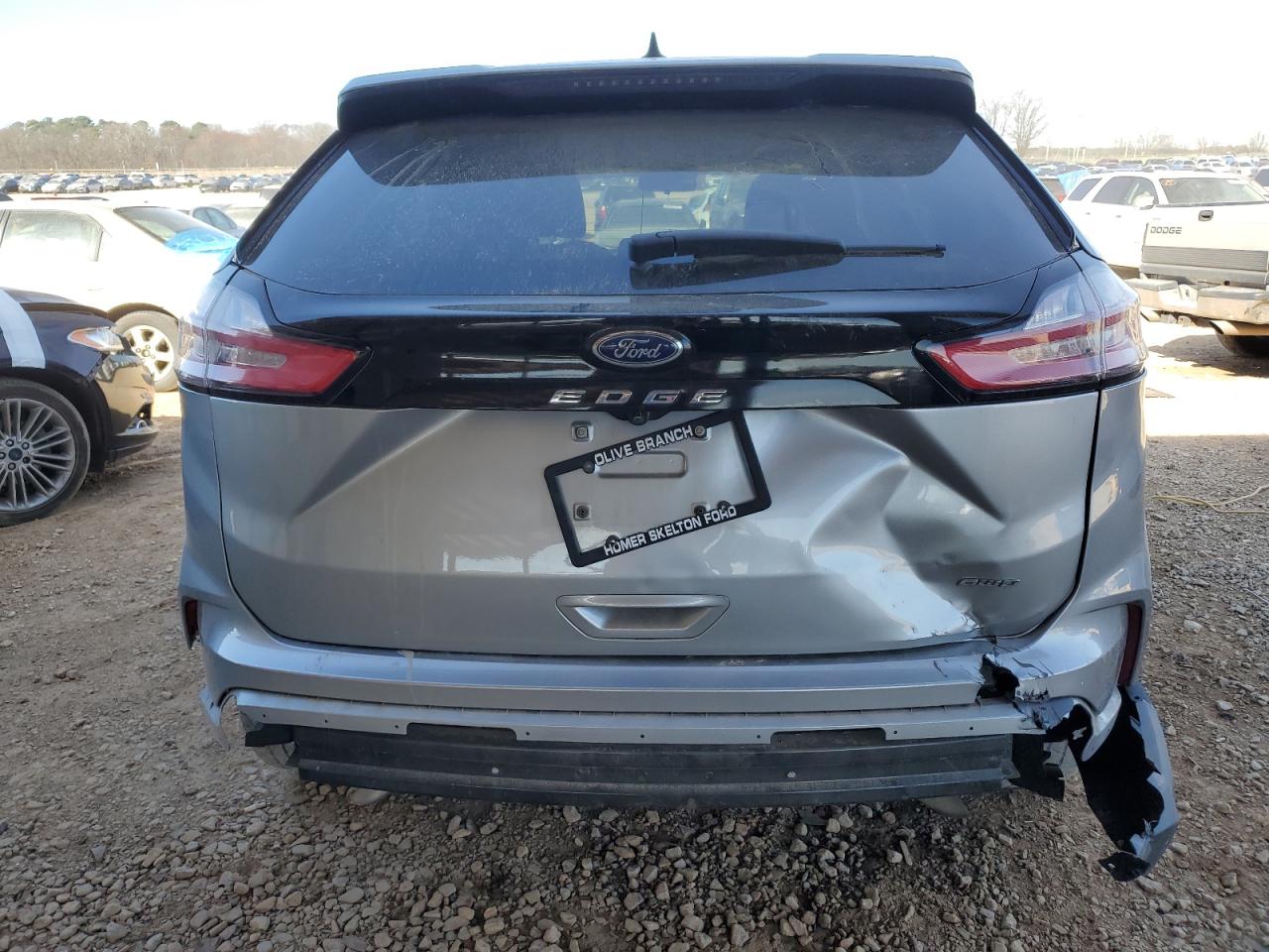 2022 Ford Edge VIN 2FMPK4G93NBA64023 Copart auction photo, rear end damage thumbnail 6