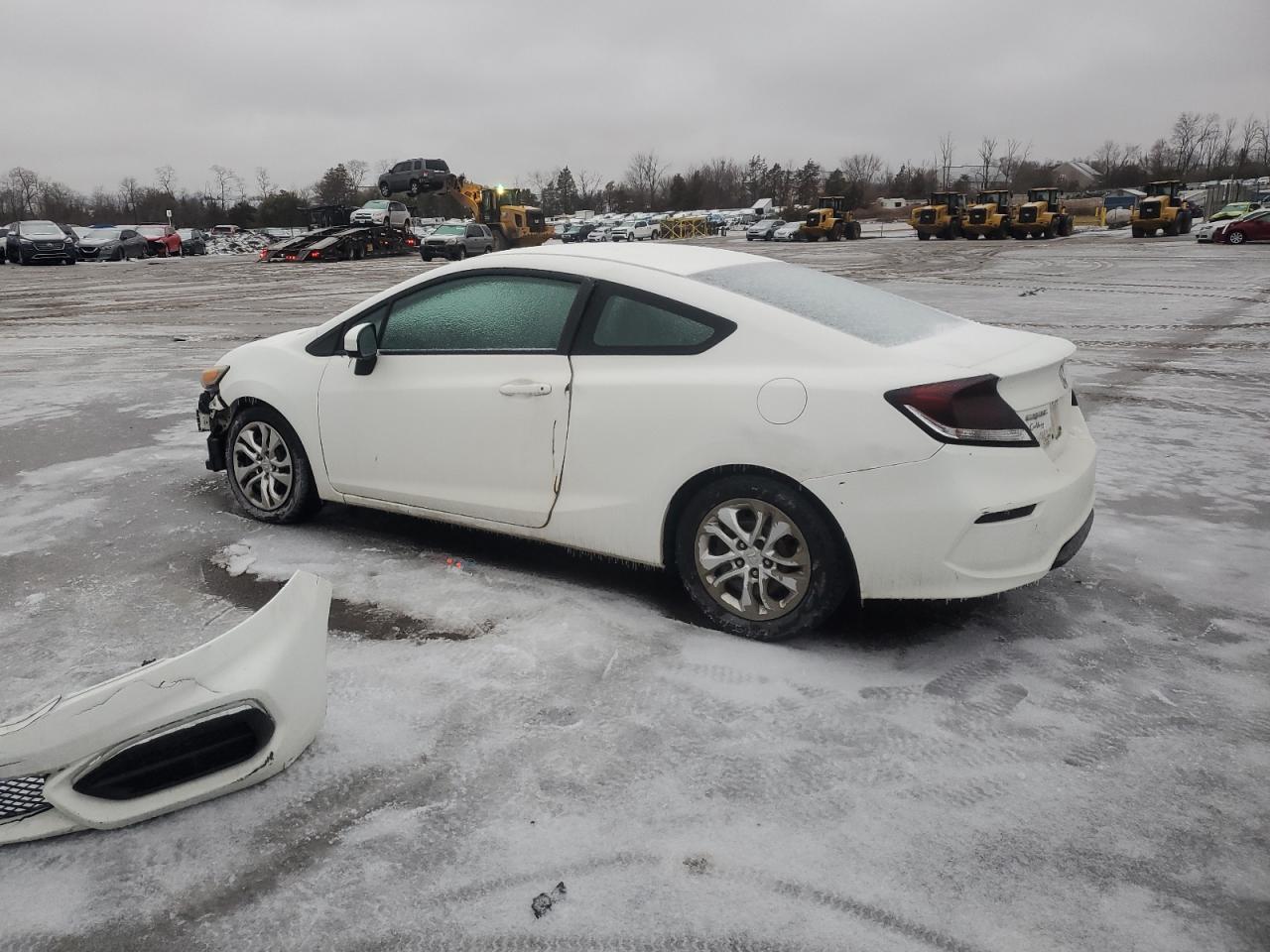 2014 Honda Civic VIN 2HGFG3B52EH512122 Copart auction photo, front end damage thumbnail 2