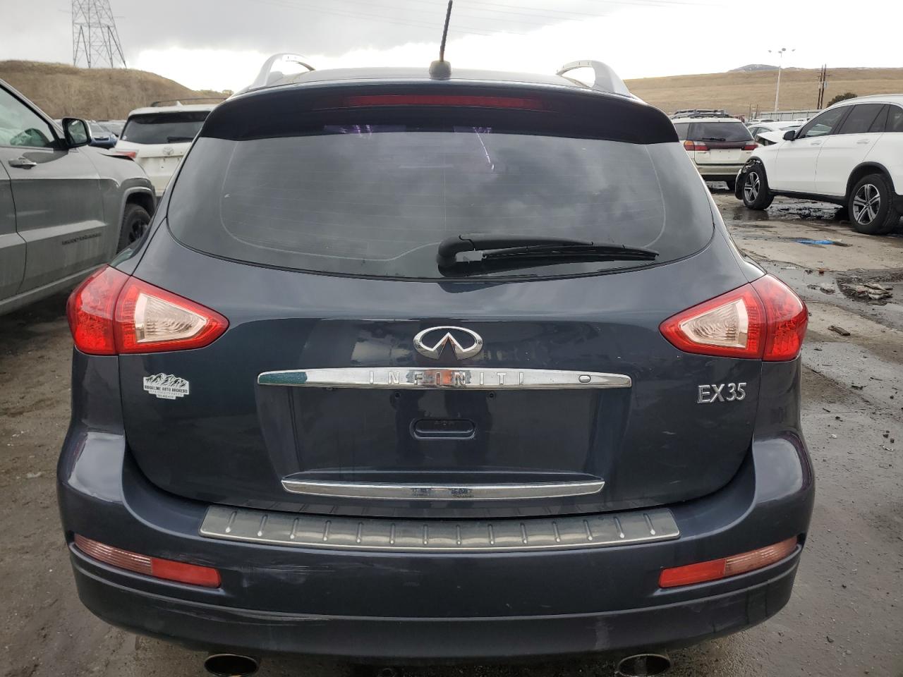 2009 Infiniti EX VIN JNKAJ09F29M950793 Copart auction photo, front end damage thumbnail 6