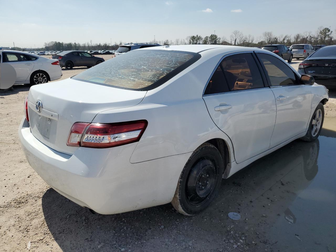 2010 Toyota Camry VIN 4T1BF3EK7AU561191 Copart auction photo, front end / side damage thumbnail 3