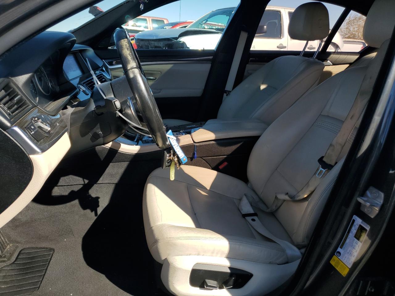 2016 BMW 5er VIN WBA5B1C55GG132621 Copart auction photo, front end damage thumbnail 7
