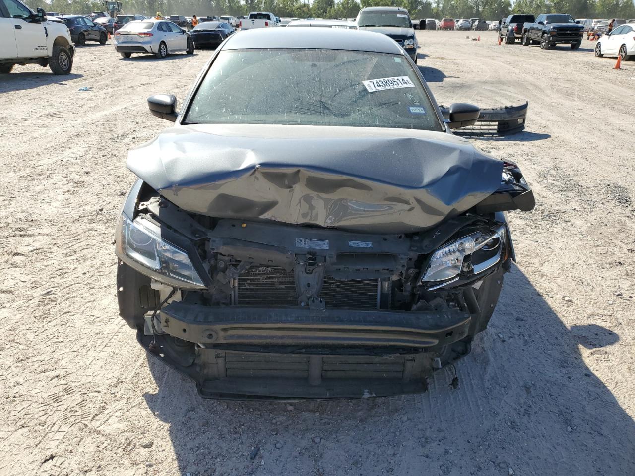 2016 Volkswagen Jetta VIN 3VWD17AJ0GM280540 Copart auction photo, all over damage thumbnail 5