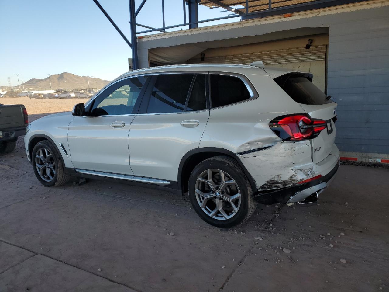 2022 BMW X3 VIN 5UX43DP09N9M51029 Copart auction photo, rear end damage thumbnail 2