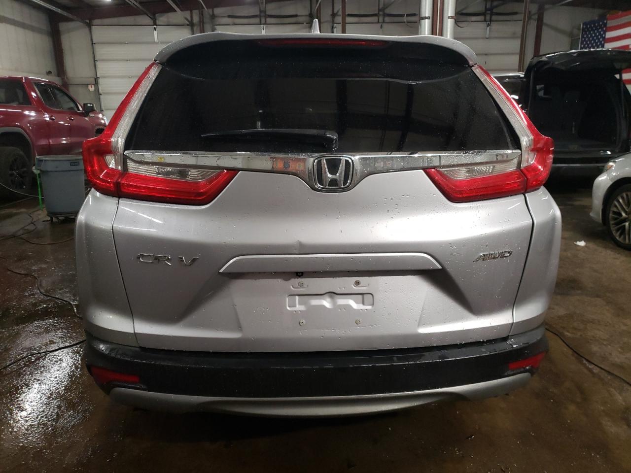 2017 Honda CR-V VIN 2HKRW2H5XHH689271 Copart auction photo, undercarriage / side damage thumbnail 6