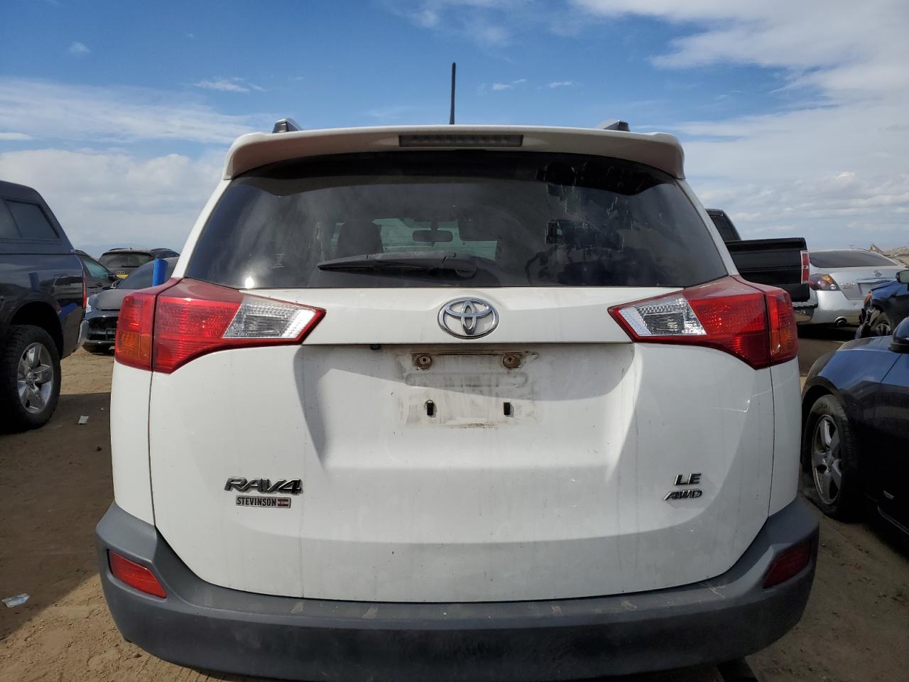 2014 Toyota RAV 4 VIN JTMBFREV4EJ011813 Copart auction photo, front end damage thumbnail 6
