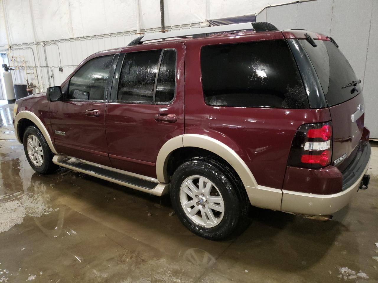 2007 Ford Explorer VIN 1FMEU64E97UA54690 Copart auction photo, front end / side damage thumbnail 2