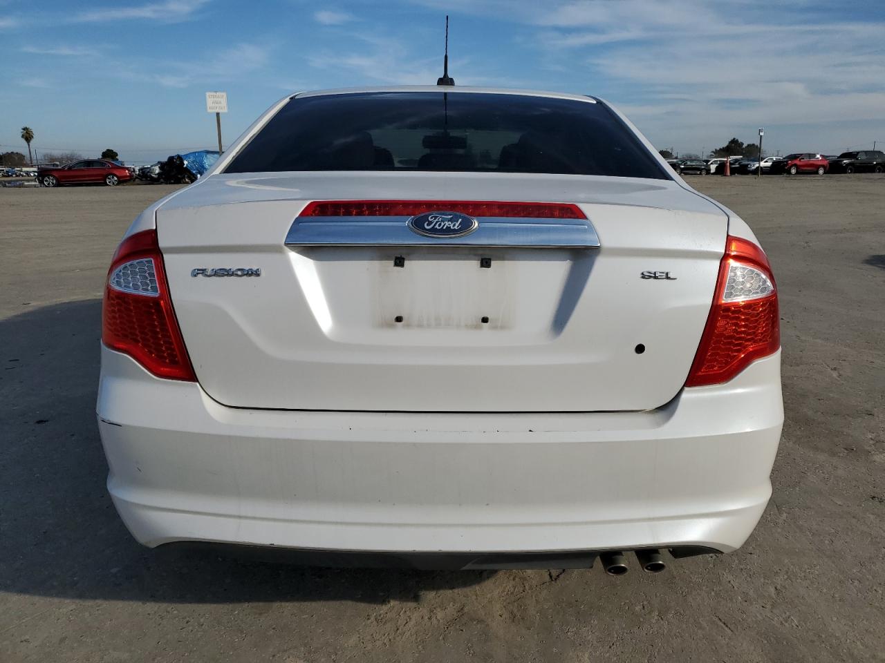 2012 Ford Fusion VIN 3FAHP0JAXCR206068 Copart auction photo, front end / rear end damage thumbnail 6