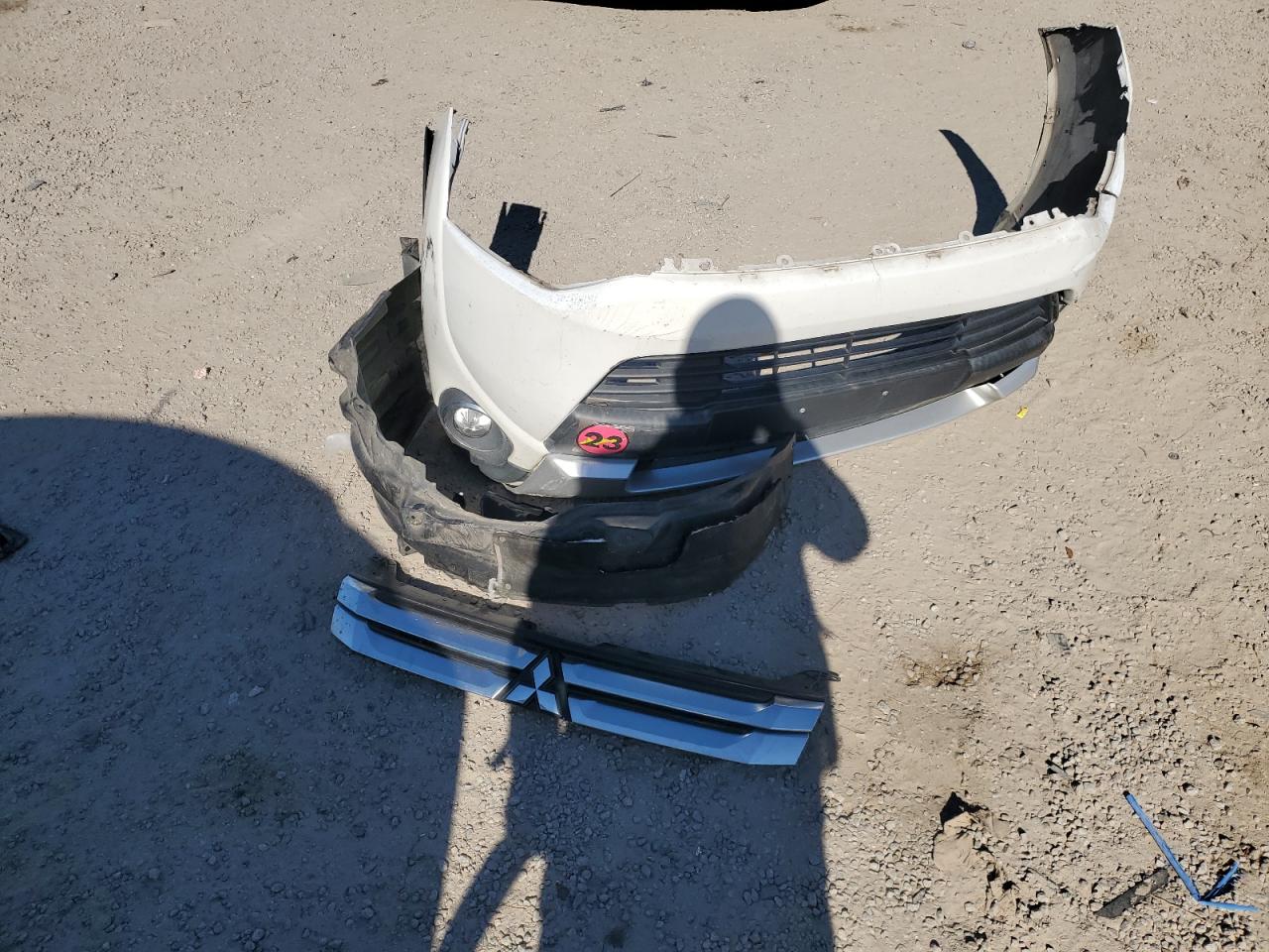 2015 Mitsubishi Outlander VIN JA4AD3A38FZ002919 Copart auction photo, front end damage thumbnail 13