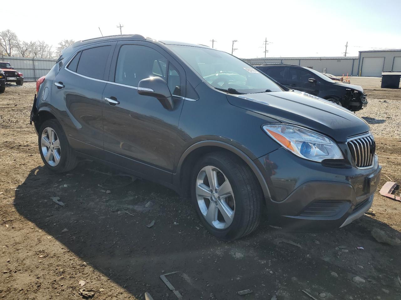 2016 Buick Encore VIN KL4CJASB7GB682463 Copart auction photo, rear end / side damage thumbnail 4