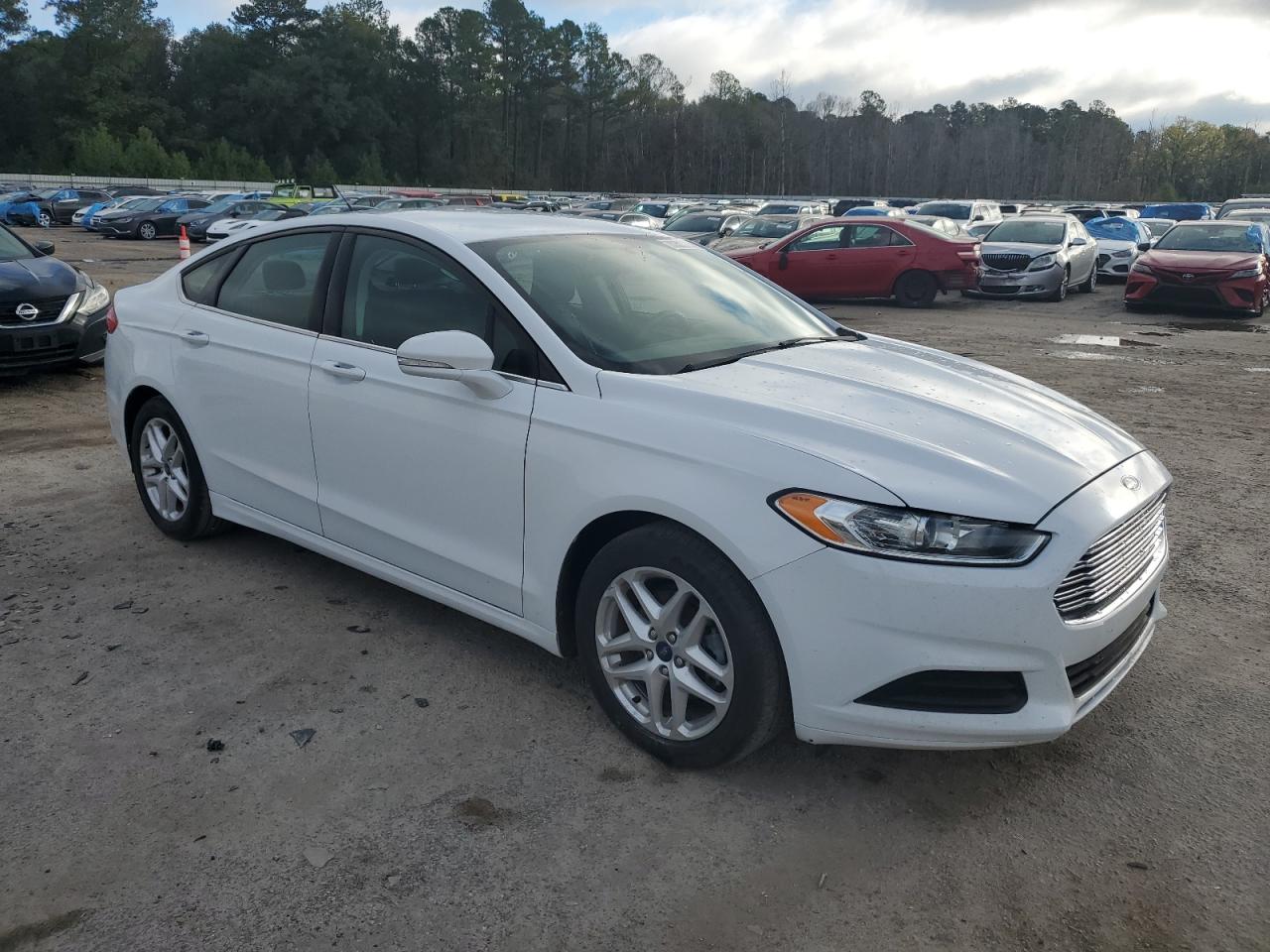 2014 Ford Fusion VIN 1FA6P0H72E5397198 Copart auction photo, front end damage thumbnail 4