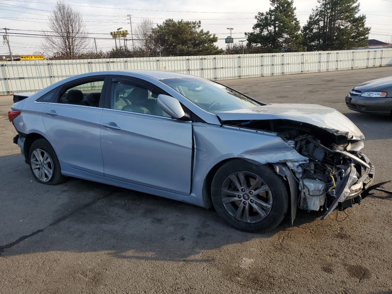 2012 Hyundai Sonata VIN 5NPEB4AC4CH353218 Copart auction photo, all over / vandalism damage thumbnail 4