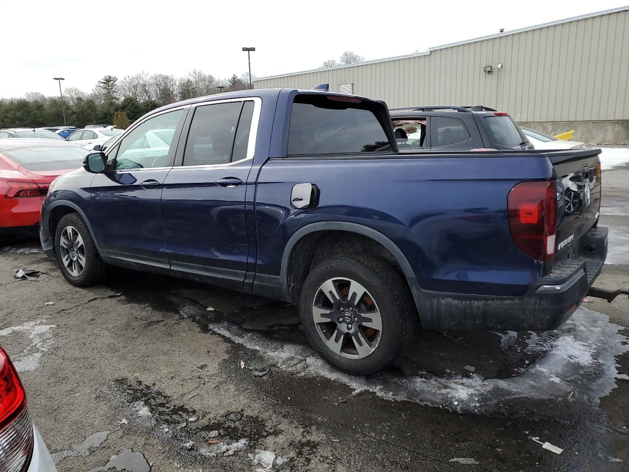 2017 Honda Ridgeline VIN 5FPYK3F53HB005294 Copart auction photo, front end / minor dent/scratches damage thumbnail 2