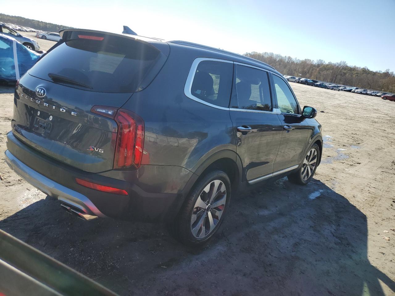 2020 KIA Telluride VIN 5XYP64HC1LG093158 Copart auction photo, front end damage thumbnail 3