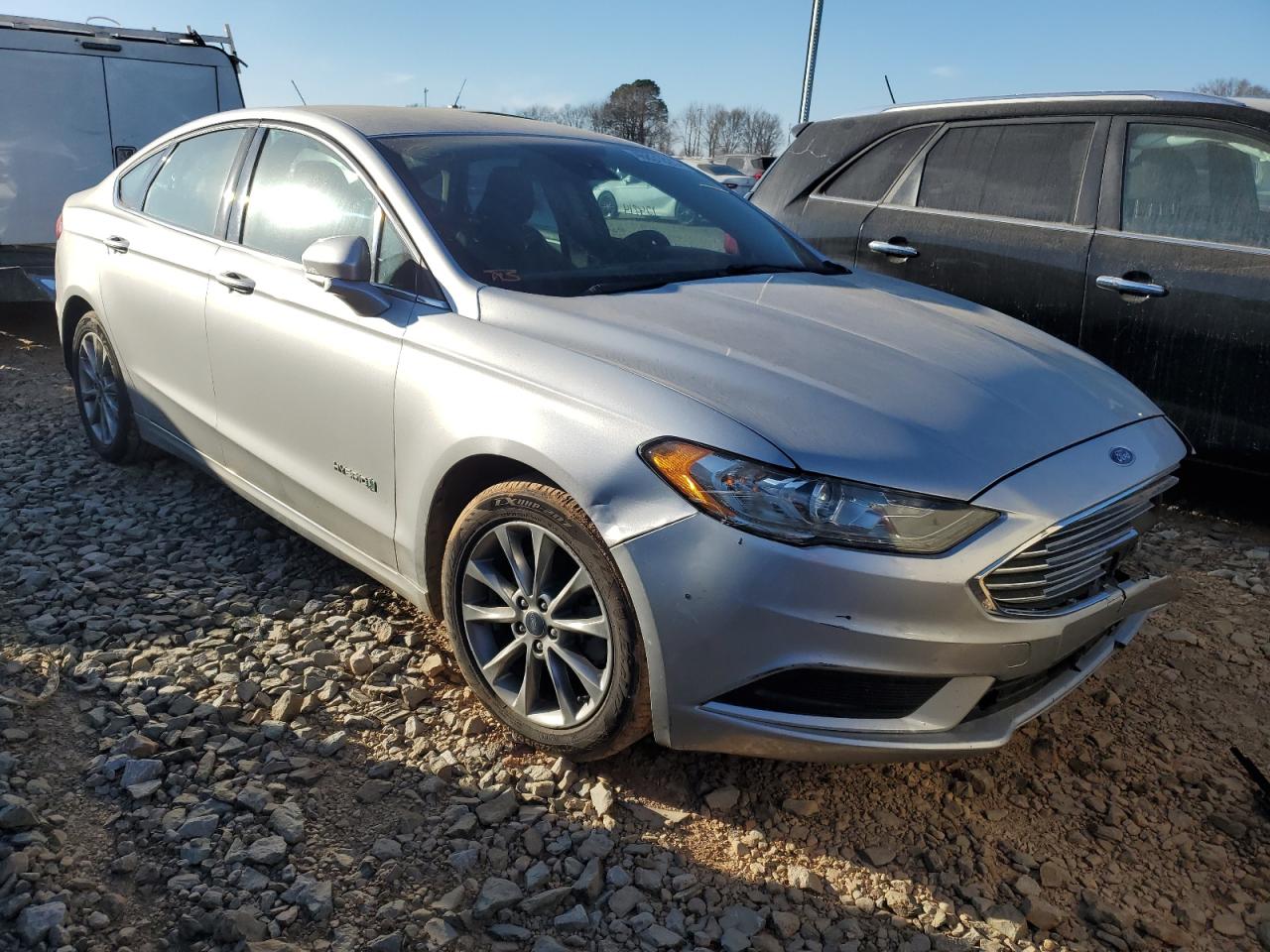 2017 Ford Fusion VIN 3FA6P0LUXHR300697 Copart auction photo, front end damage thumbnail 4