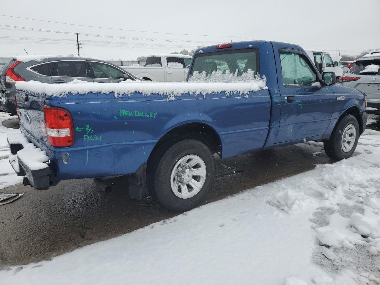 2008 Ford Ranger VIN 1FTYR10U88PA49225 Copart auction photo, rear end / front end damage thumbnail 3