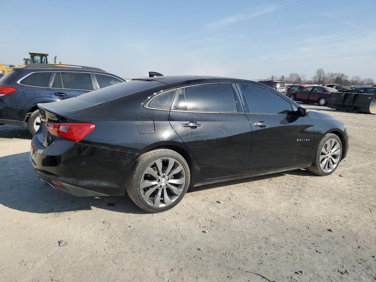 2016 Chevrolet Malibu VIN 1G1ZH5SX6GF208665 Copart auction photo, side damage thumbnail 3