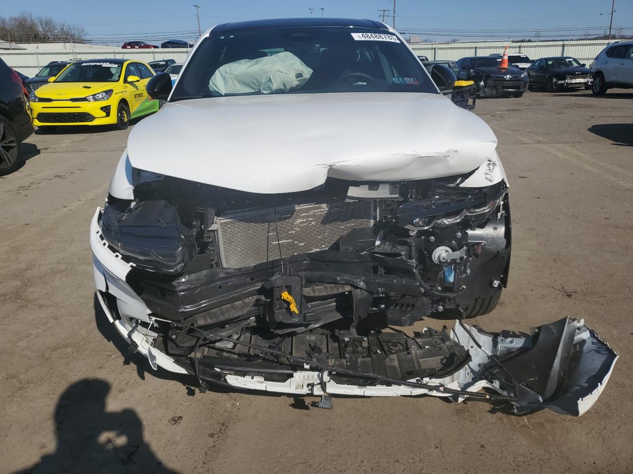 2024 Alfa Romeo Tonale VIN ZASPATDW4R3062464 Copart auction photo, front end damage thumbnail 5