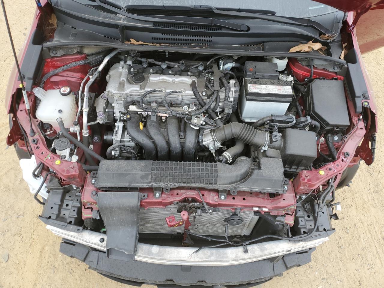 2022 Toyota Corolla VIN 5YFEPMAE4NP336217 Copart auction photo, front end / minor dent/scratches damage thumbnail 11