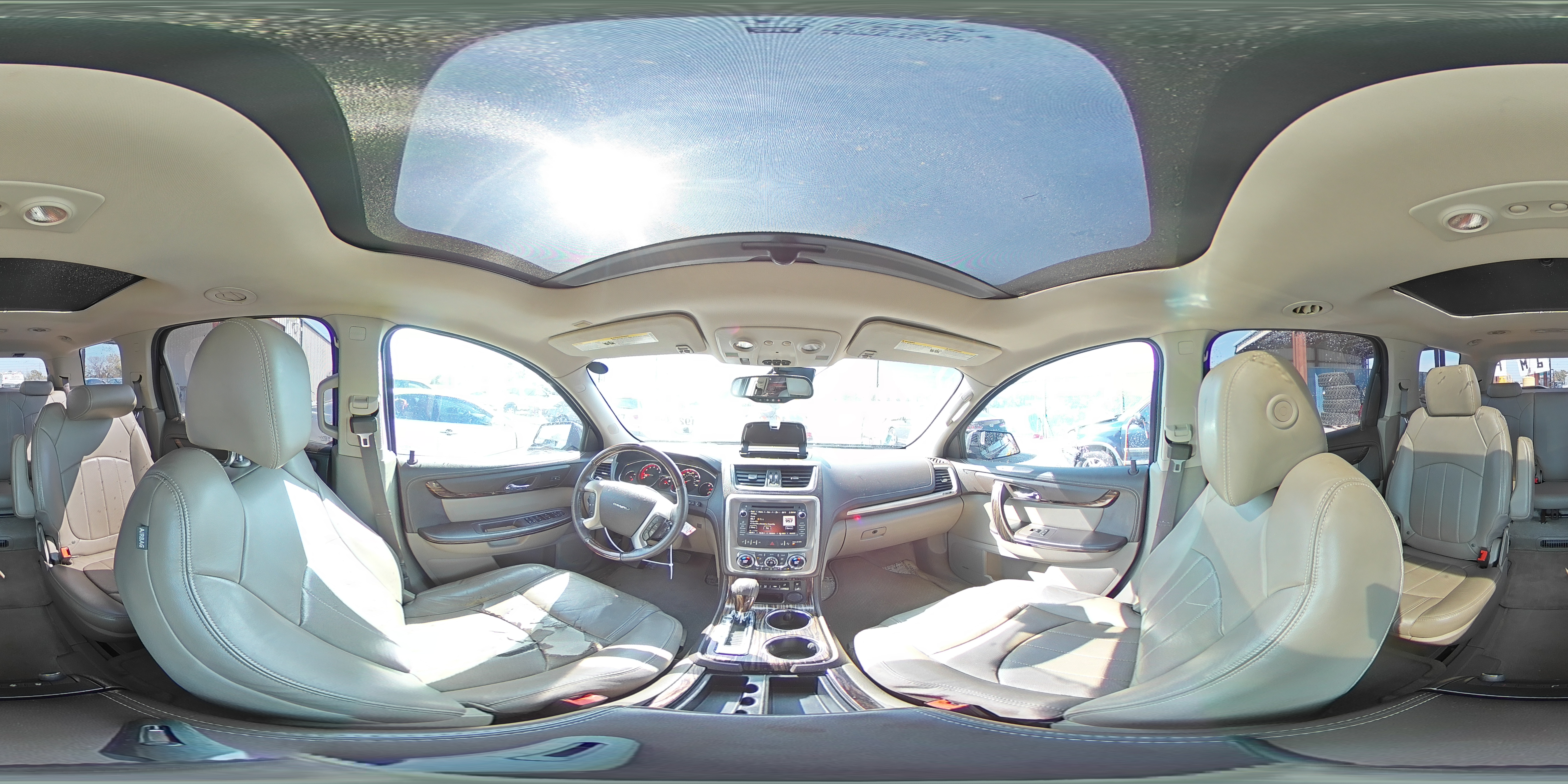 2014 GMC Acadia VIN 1GKKRTKD1EJ157199 Copart auction photo, rear end damage thumbnail 15
