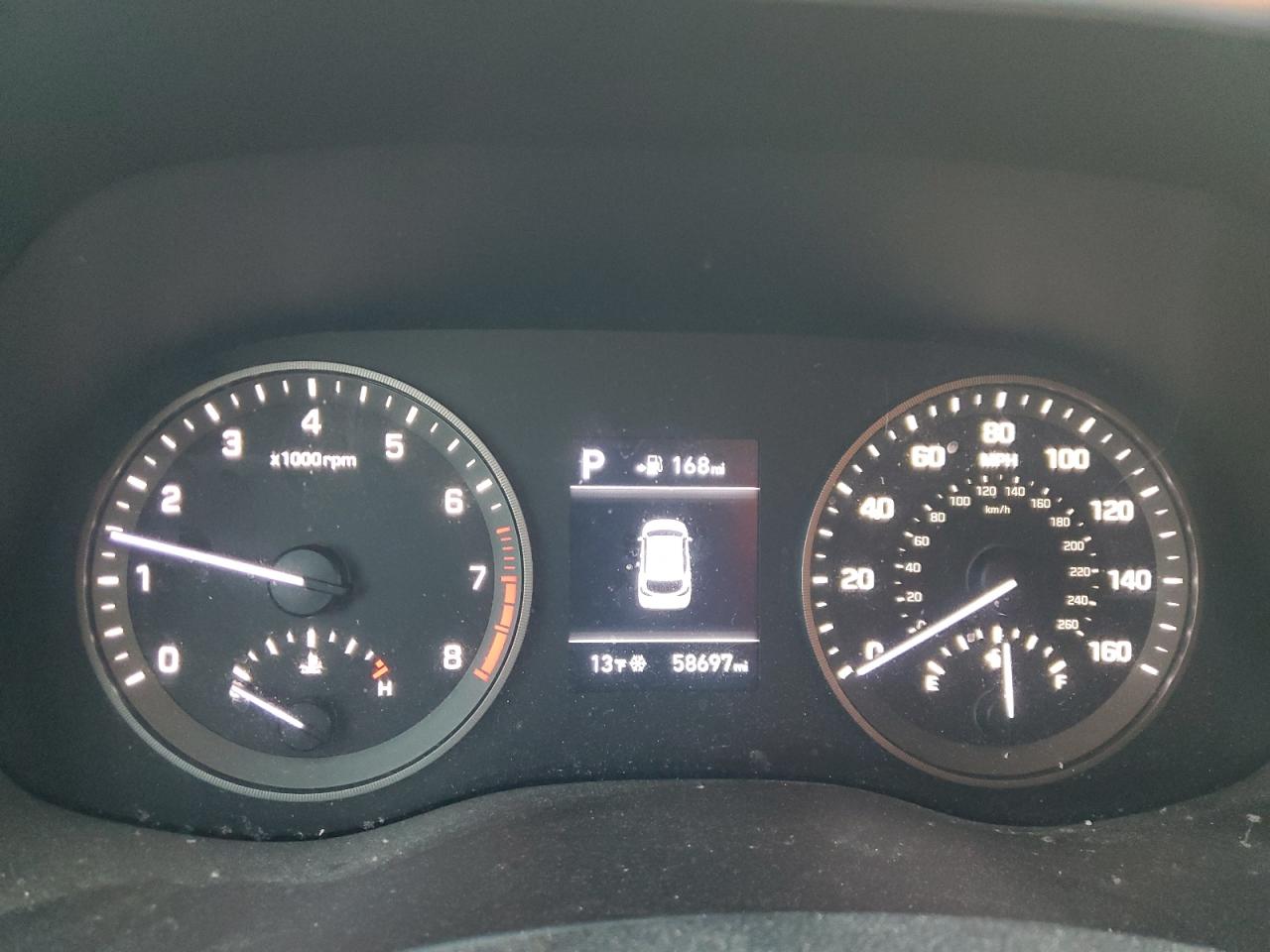 2020 Hyundai Tucson VIN KM8J2CA45LU162622 Copart auction photo, front end damage thumbnail 9