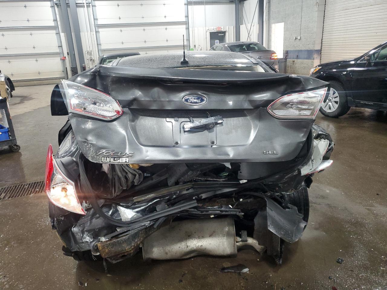 2017 Ford Focus VIN 1FADP3H29HL258120 Copart auction photo, all over damage thumbnail 6