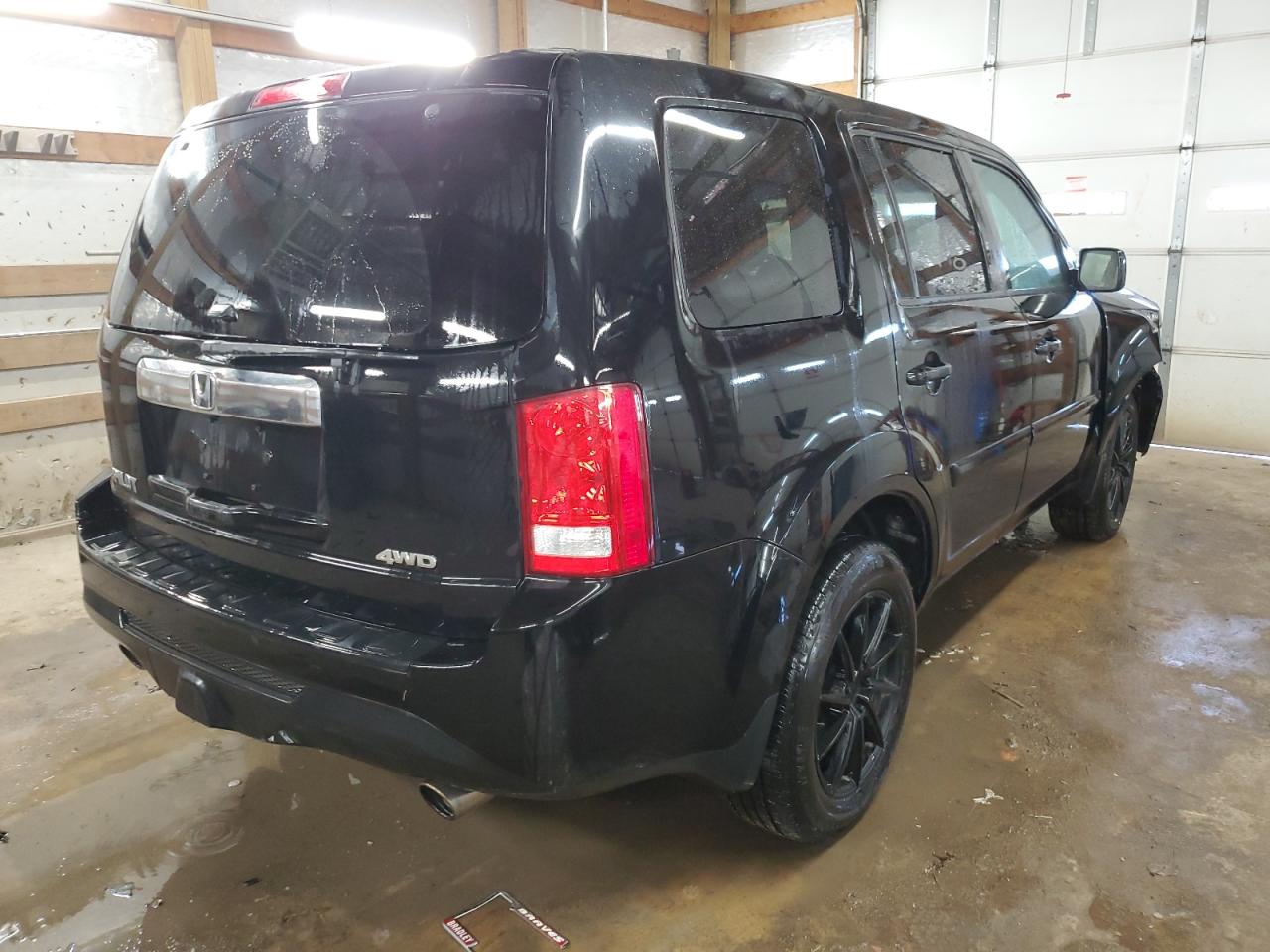 2012 Honda Pilot VIN 5FNYF4H51CB054003 Copart auction photo, front end damage thumbnail 3