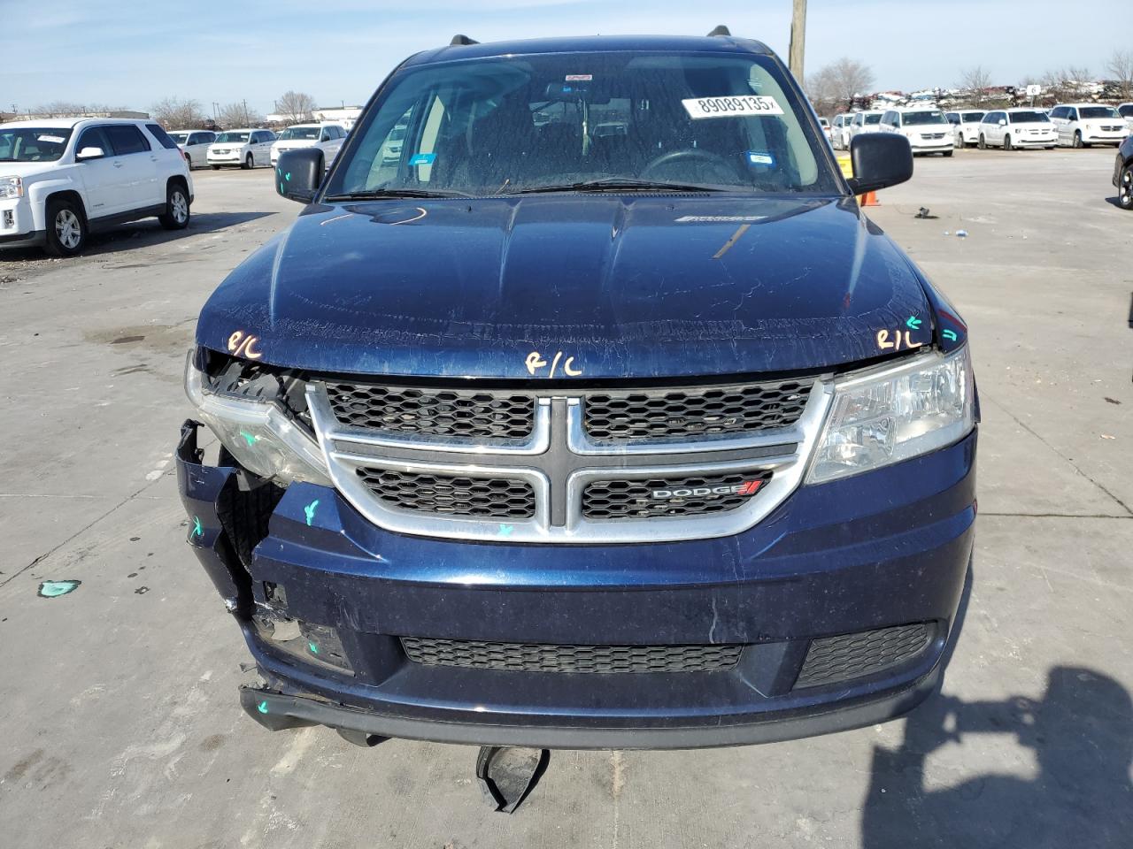 2017 Dodge Journey VIN 3C4PDCAB1HT683734 Copart auction photo, front end / side damage thumbnail 5