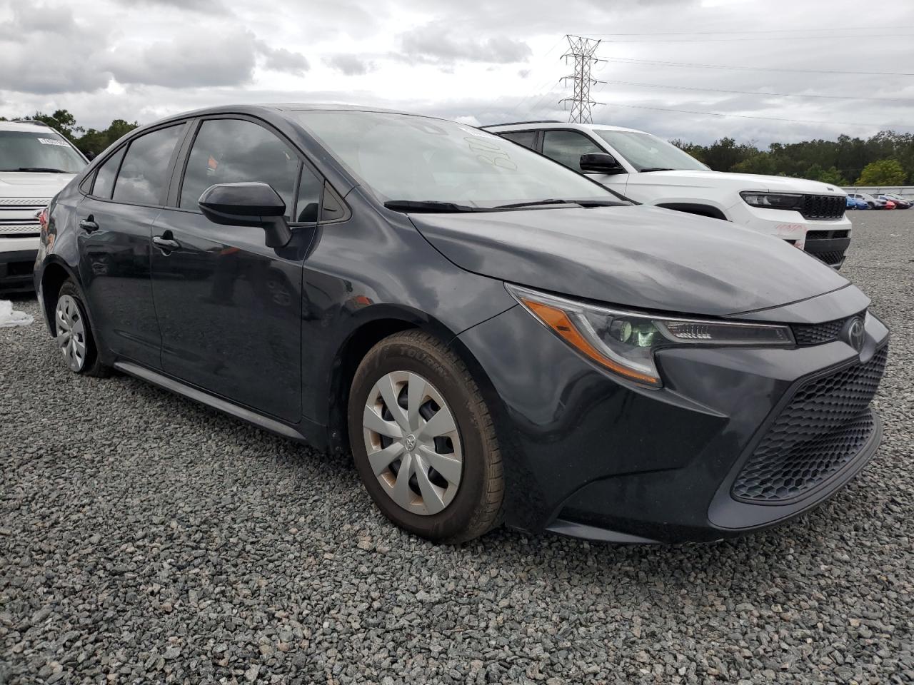 2020 Toyota Corolla VIN 5YFDPRAE5LP041133 Copart auction photo, rear end / side damage thumbnail 4