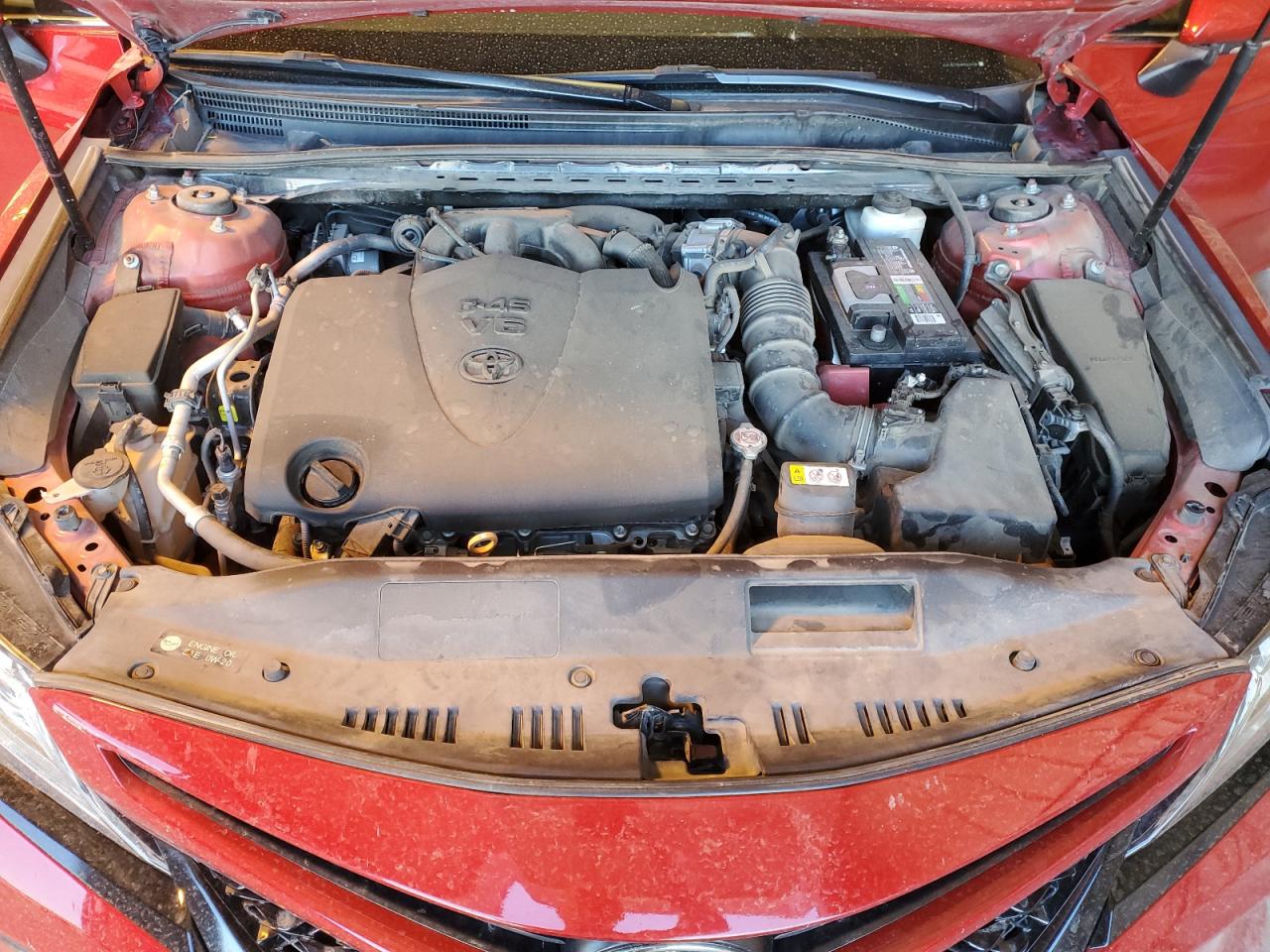 2019 Toyota Camry VIN 4T1BZ1HK9KU022418 Copart auction photo, water/flood / hail damage thumbnail 12