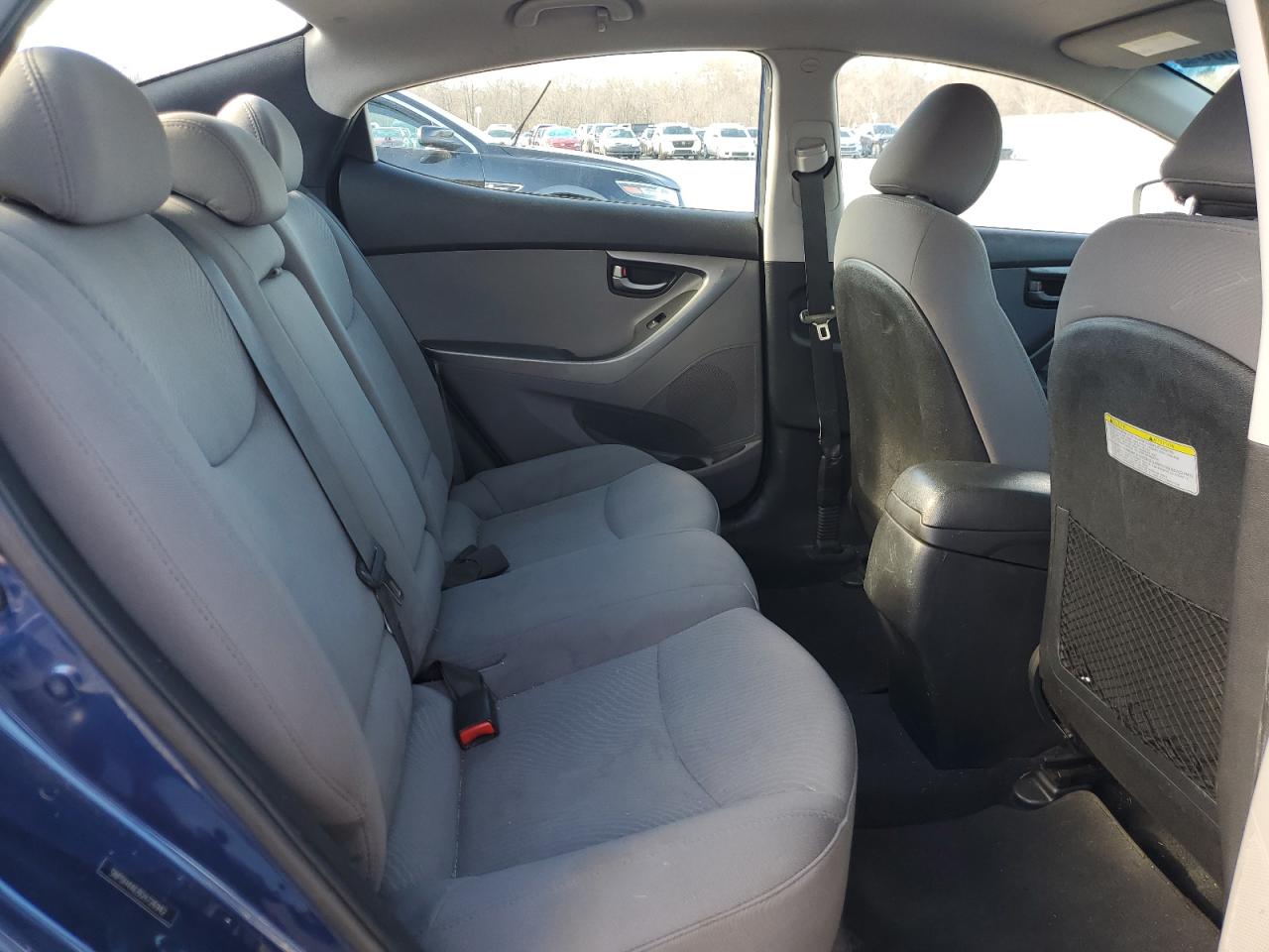 2016 Hyundai Elantra VIN 5NPDH4AE8GH726942 Copart auction photo, front end / side damage thumbnail 10