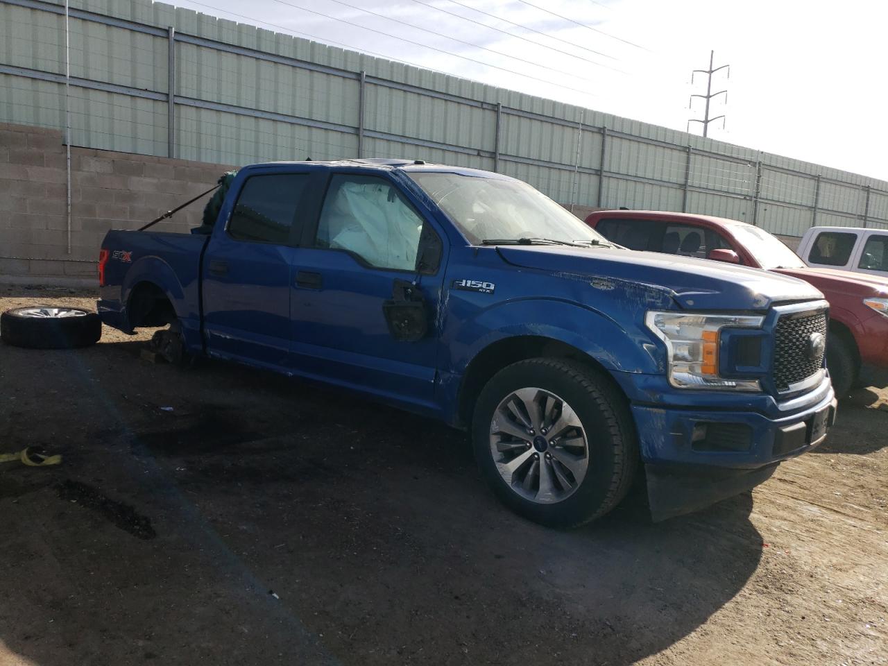 2018 Ford F-150 VIN 1FTEW1CP6JKC32532 Copart auction photo, all over / undercarriage damage thumbnail 4