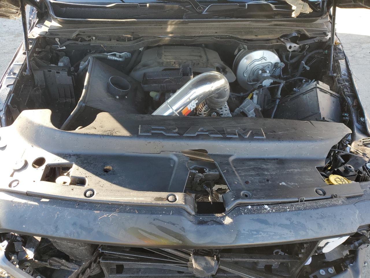 2022 RAM 1500 VIN 1C6SRFLT0NN183795 Copart auction photo, rollover damage thumbnail 12