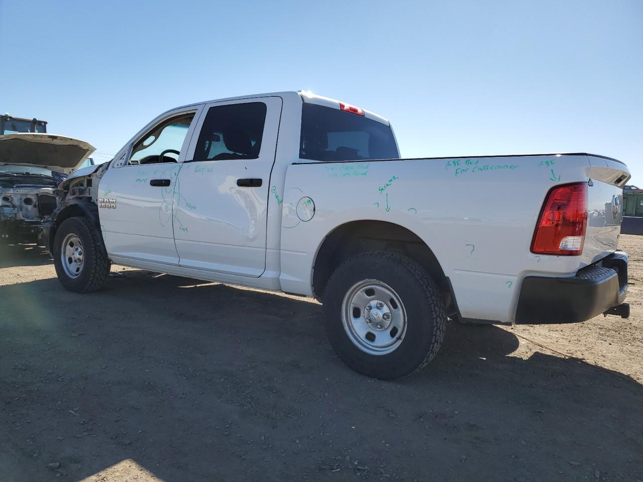 2016 RAM 1500 VIN 1C6RR7KGXGS362617 Copart auction photo, front end / side damage thumbnail 2