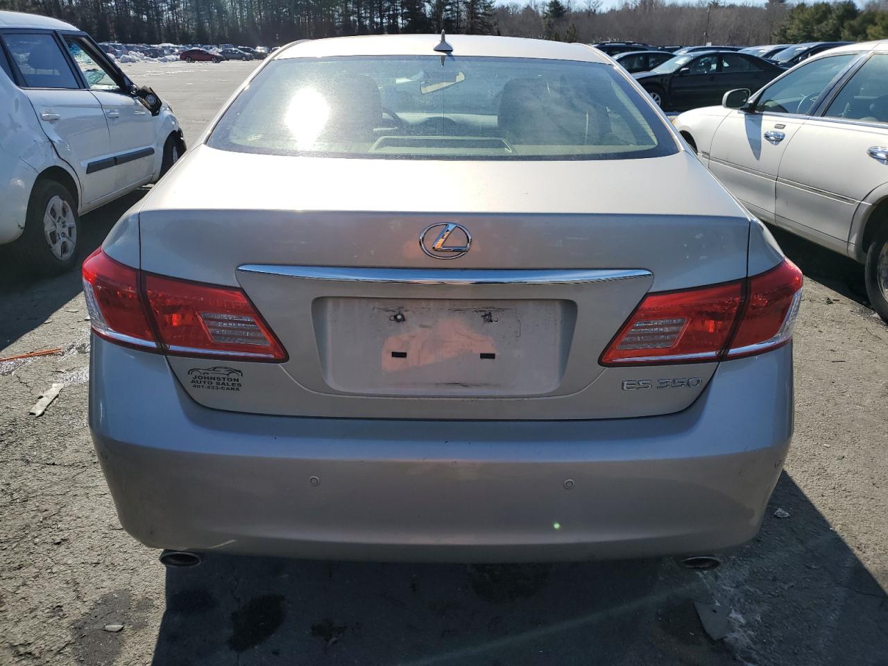2012 Lexus ES VIN JTHBK1EG6C2499005 Copart auction photo, side / minor dent/scratches damage thumbnail 6