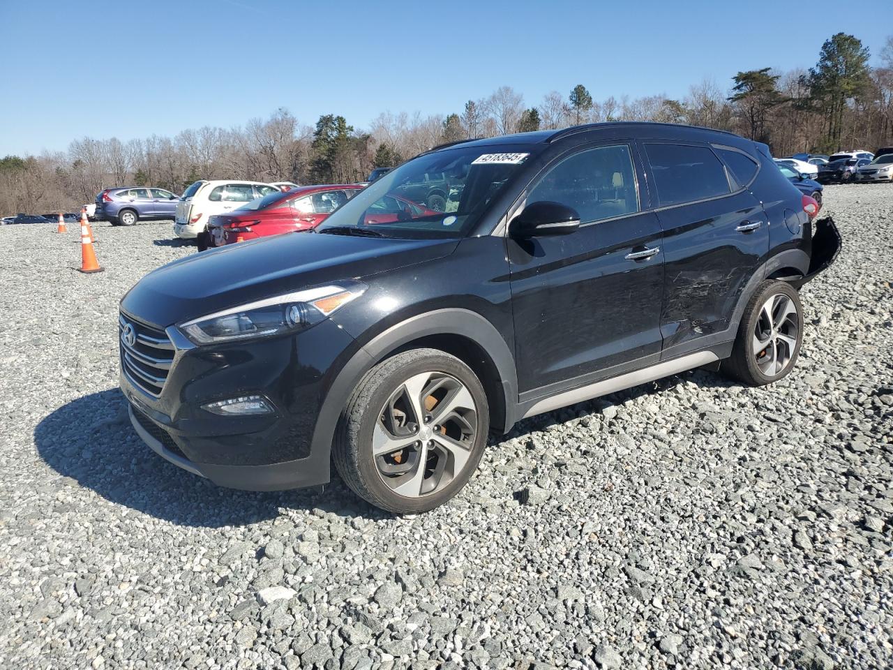 2018 Hyundai Tucson VIN KM8J3CA26JU649126 - Copart auction photo