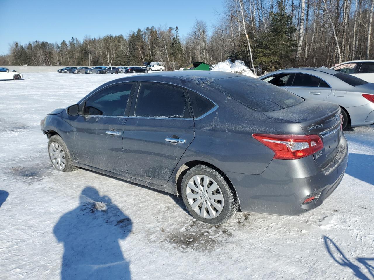 2018 Nissan Sentra VIN 3N1AB7AP7JY327041 Copart auction photo, front end / minor dent/scratches damage thumbnail 2