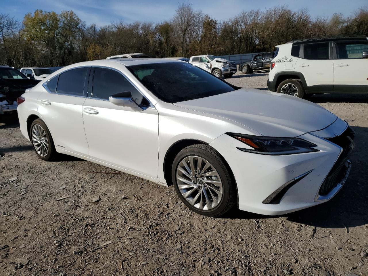 2021 Lexus ES VIN 58AEA1C17MU011254 Copart auction photo, front end / minor dent/scratches damage thumbnail 4