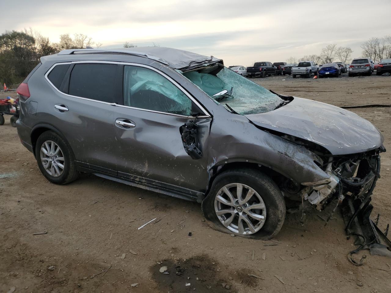 2018 Nissan Rogue VIN KNMAT2MV5JP591240 Copart auction photo, all over damage thumbnail 4