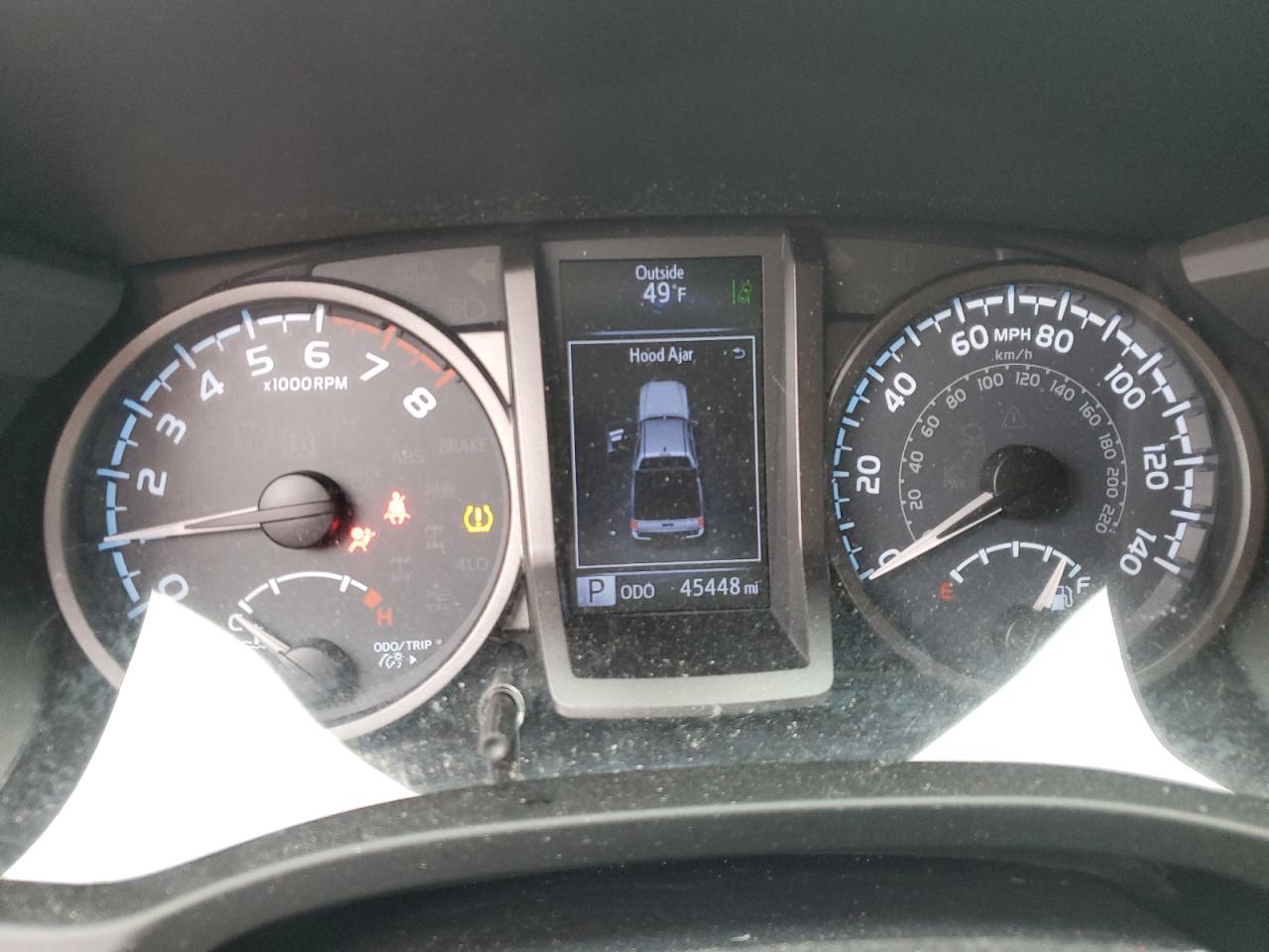 2019 Toyota Tacoma VIN 3TMDZ5BN6KM074956 Copart auction photo, front end / minor dent/scratches damage thumbnail 9