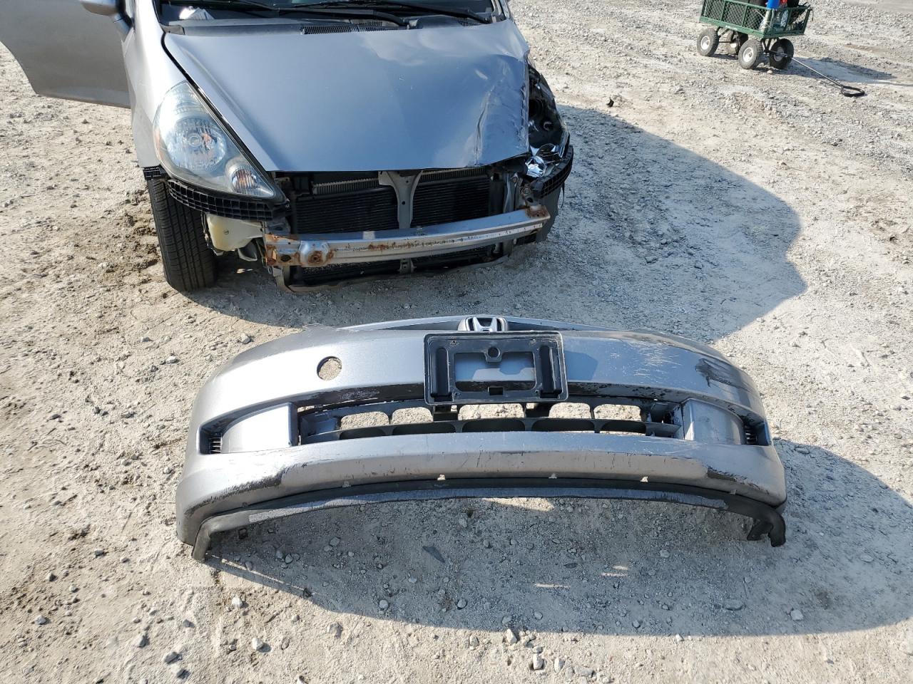 2008 Honda Fit VIN JHMGD38468S018402 Copart auction photo, front end / minor dent/scratches damage thumbnail 12