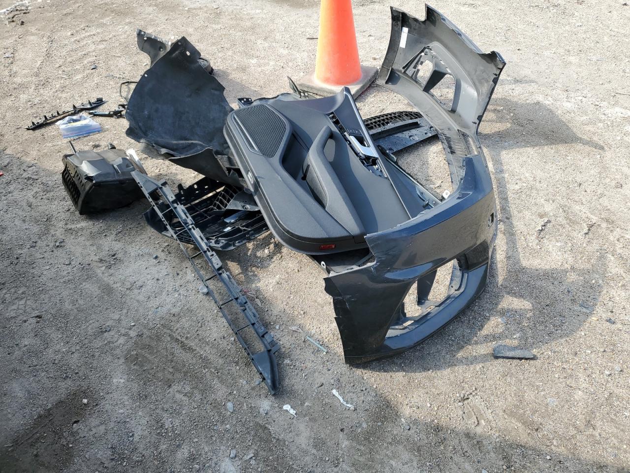 2019 Audi A5 VIN WAUANCF53KA023289 Copart auction photo, front end damage thumbnail 12