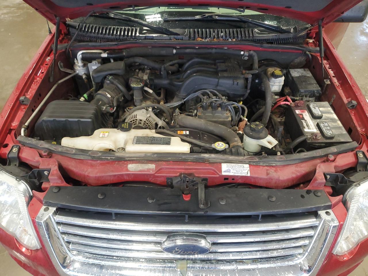 2007 Ford Explorer VIN 1FMEU73E07UB72232 Copart auction photo, all over damage thumbnail 12