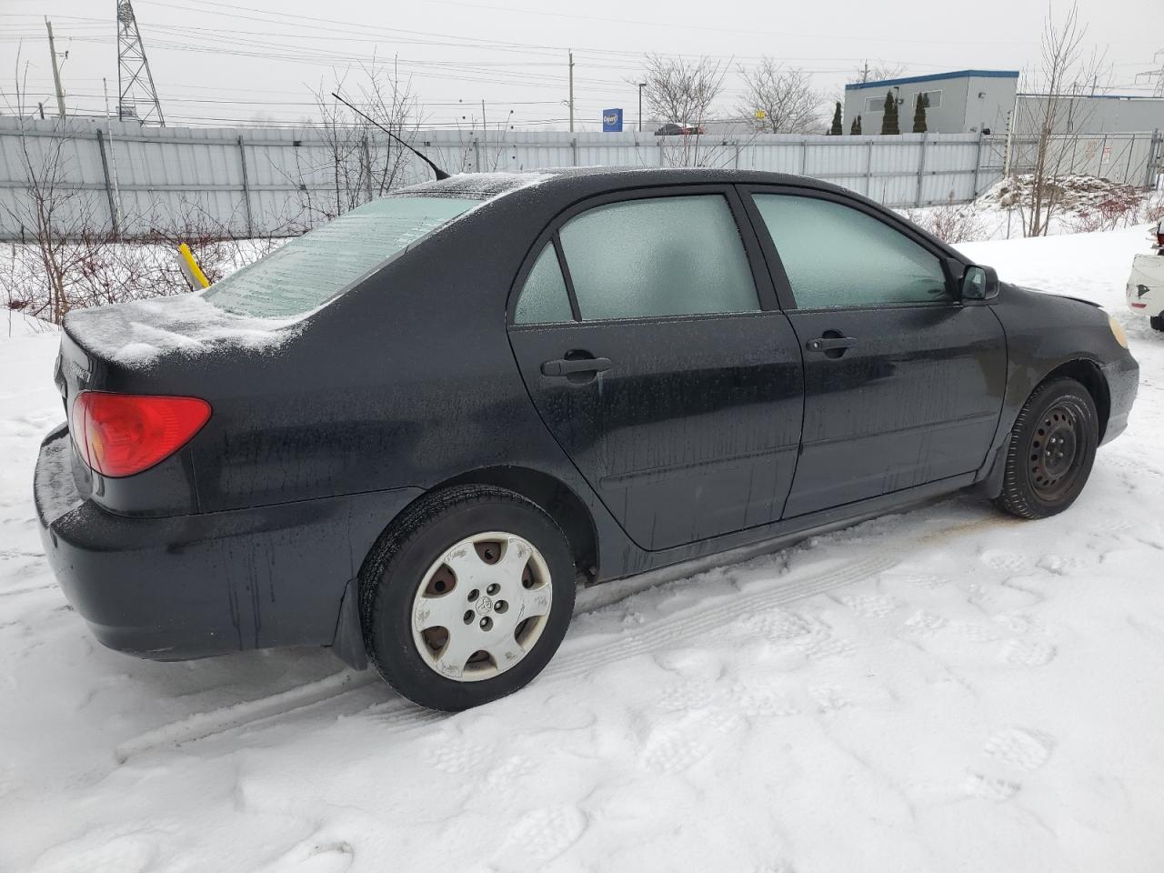2003 Toyota Corolla VIN 2T1BR32E53C767927 Copart auction photo, front end / top/roof damage thumbnail 3