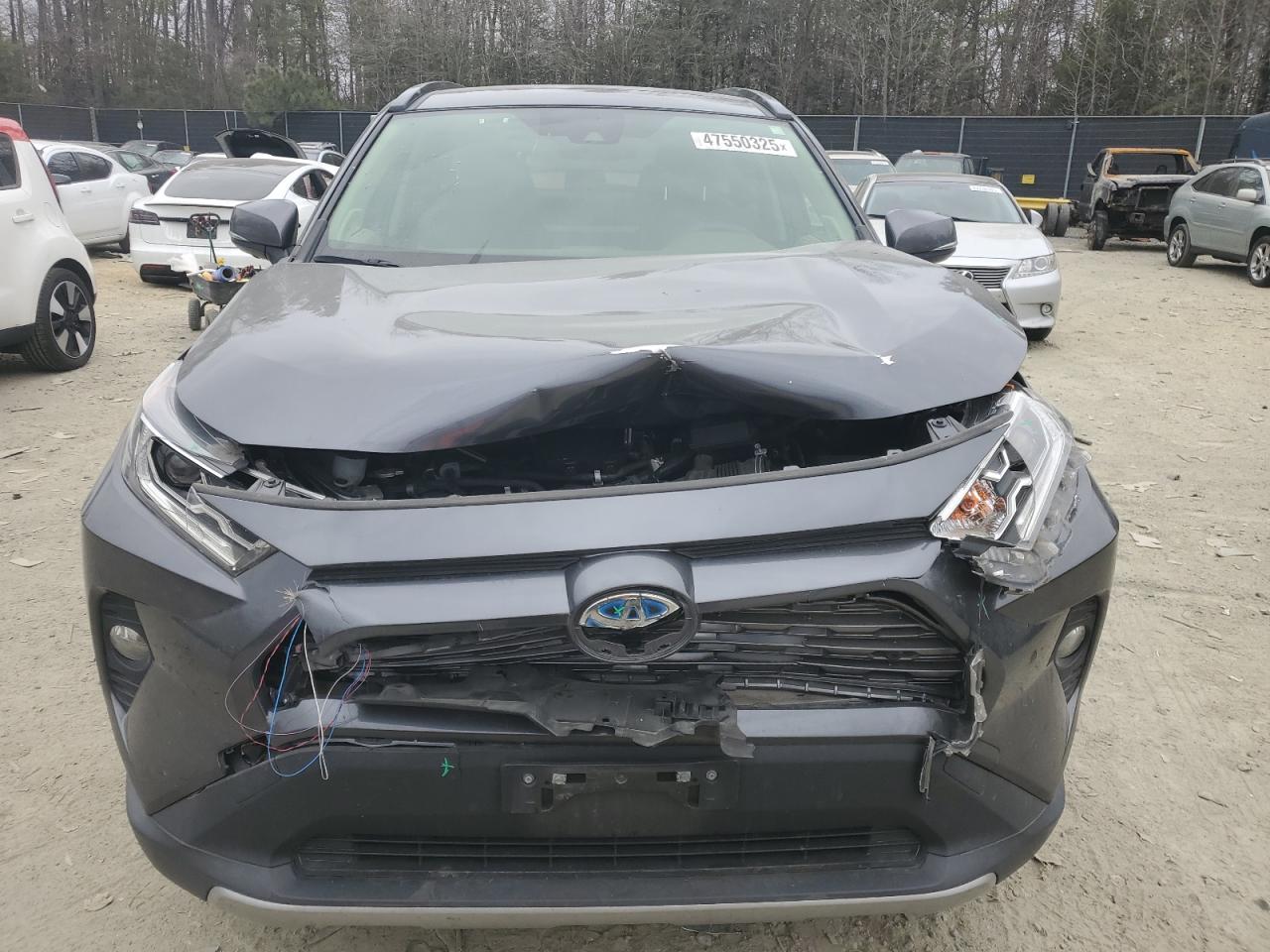 2020 Toyota RAV 4 VIN JTMDWRFV4LD545591 Copart auction photo, front end / mechanical damage thumbnail 13