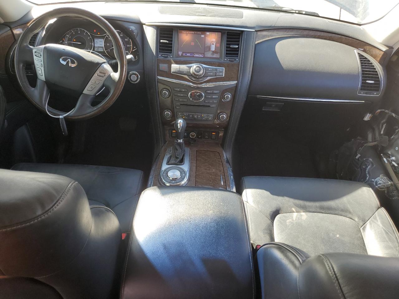 2016 Infiniti QX80 VIN JN8AZ2NF2G9612679 Copart auction photo, front end / minor dent/scratches damage thumbnail 8