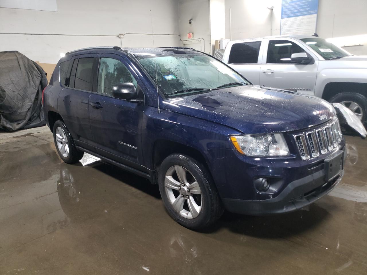 2012 Jeep Compass VIN 1C4NJCBA0CD652317 Copart auction photo, front end damage thumbnail 4