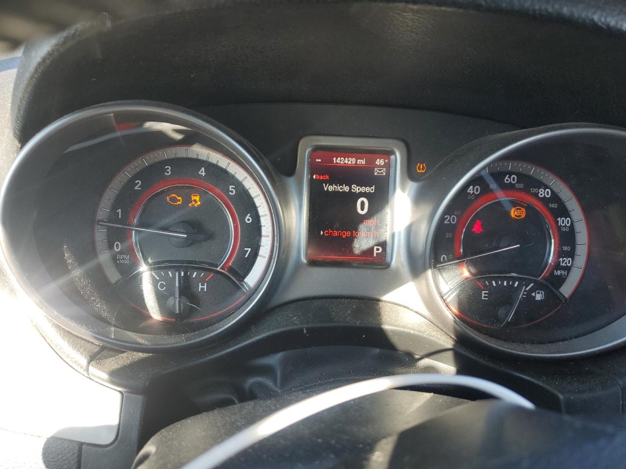 2015 Dodge Journey VIN 3C4PDCGG6FT711981 Copart auction photo, rear end / front end damage thumbnail 9
